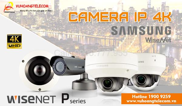 Camera IP 4K Samsung - Sự kết hợp công nghệ WiseStream và chuẩn nén H.265 -1