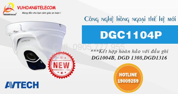 Cận cảnh camera AVTECH DGC1104P công nghệ hồng ngoại thế hệ mới-1