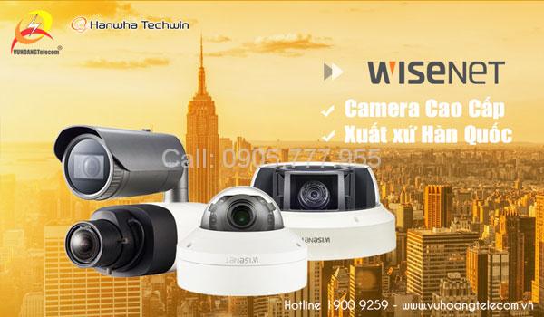 Phân phối camera quan sát Wisenet chính hãng