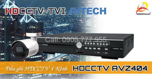Đầu ghi hình Avtech AVZ404 mới - Sở hữu nhiều chức năng giám sát thông minh -1