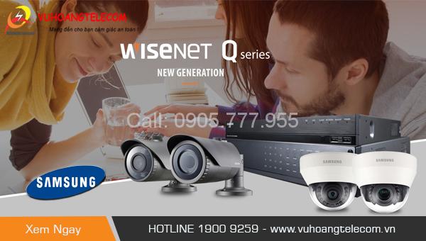 Giới thiệu camera IP Samsung dòng wisenet Q chất lượng cao-1