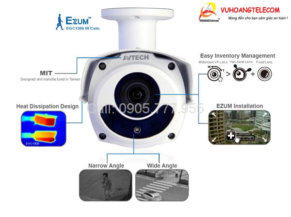 Những điều bạn chưa biết về camera AVTECH DGC1306-1