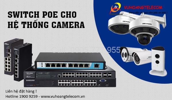 Phân phối Switch POE cho camera quan sát chuyên nghiệp -1