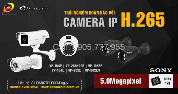 Ra mắt camera IP H.265 Vantech -1