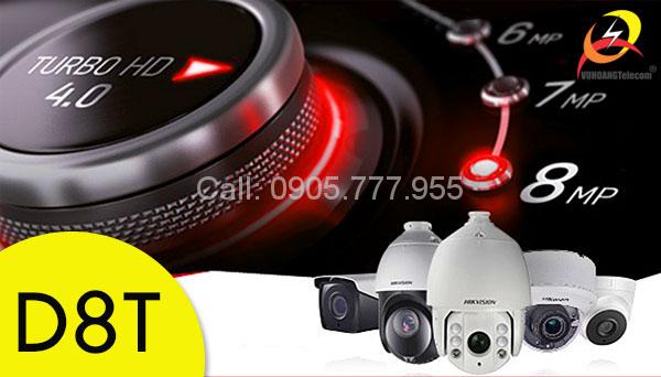 Thử nghiệm camera Turbo HD 4.0 Hikvision dòng D8T -1