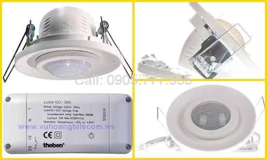 luxa103-360-10c Công tắc cảm ứng hồng ngoại Theben Luxa 103-360 - Full Box 1