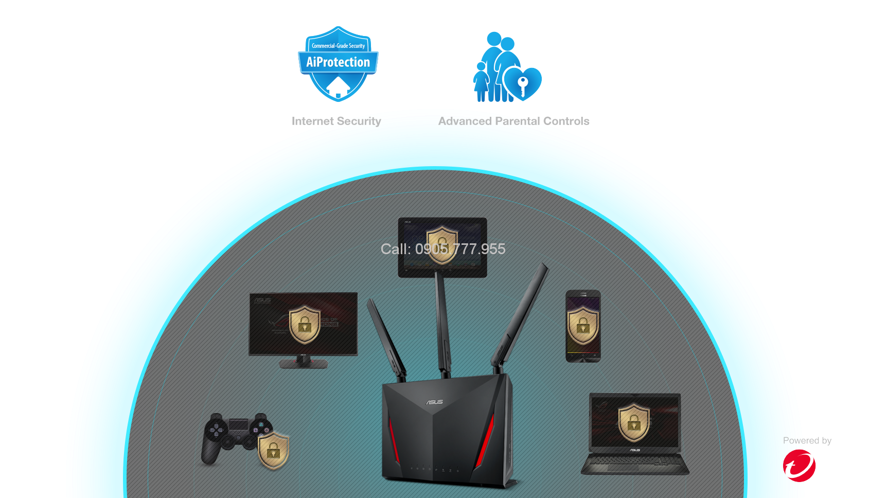 s7_aiprotection_rt-ac86u AiProtection Pro protects all connected devices within your network. While Advanced Parental Controls helps you to protect your family even more.